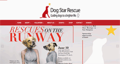 Desktop Screenshot of dogstarrescue.org